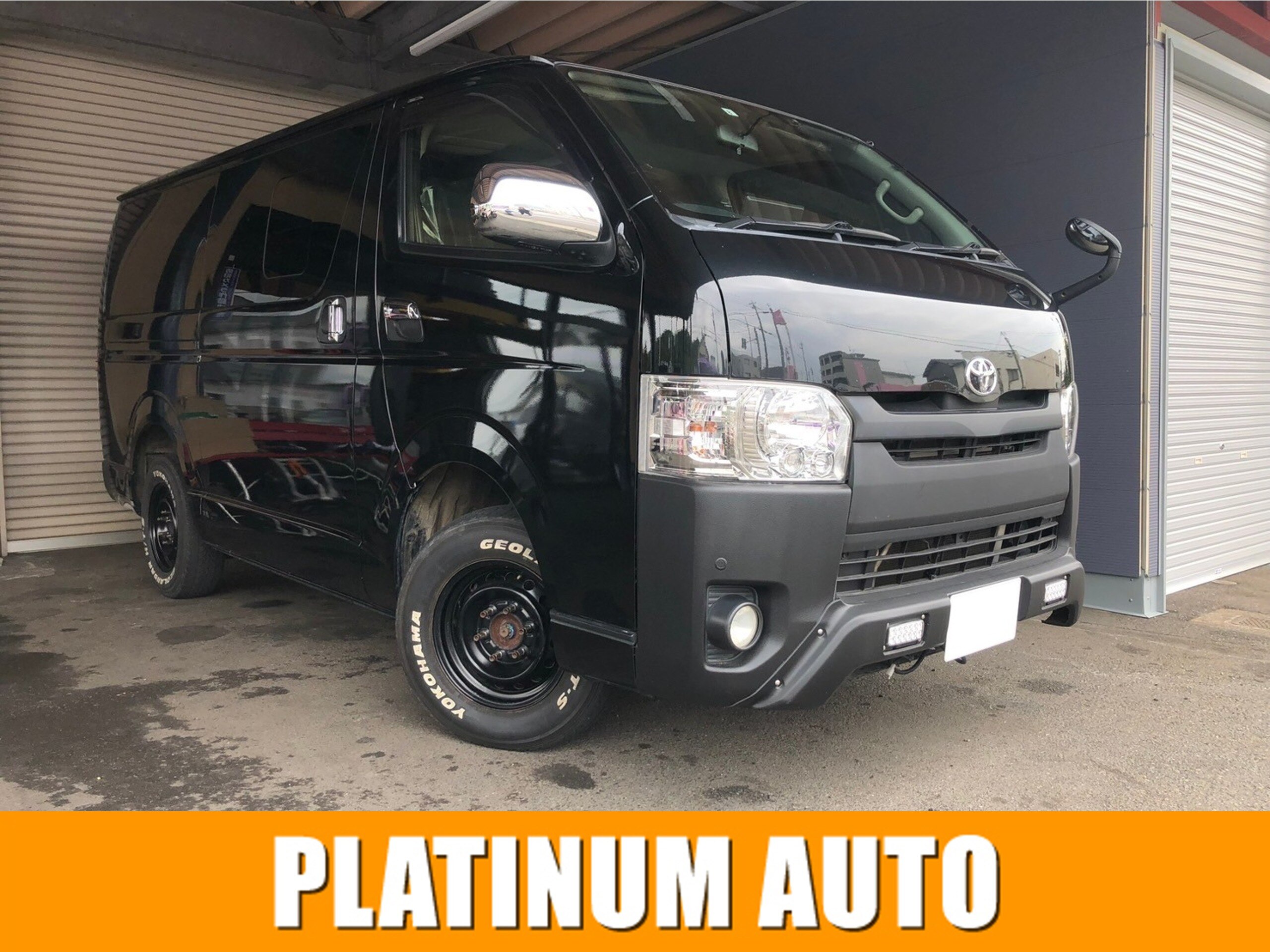 ハイエースバン　3.0スーパーGLダークプライム ロングボディ　ディーゼルターボ４WD