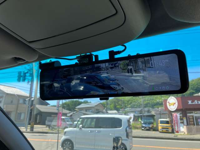 ミラー型前後ドラレコ